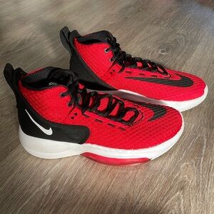 EUC Men’s Nike Zoom Rize BQ5468-600 University Red Basketball Shoes US 7